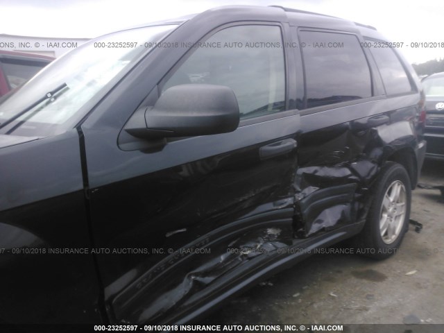 1J4GS48K85C511283 - 2005 JEEP GRAND CHEROKEE LAREDO/COLUMBIA/FREEDOM 黑色 照片 6