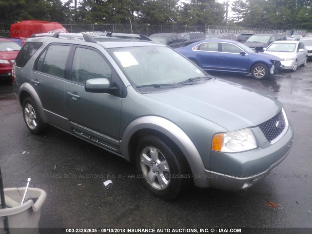 1FMZK02107GA13903 - 2007 FORD FREESTYLE SEL GREEN photo 1