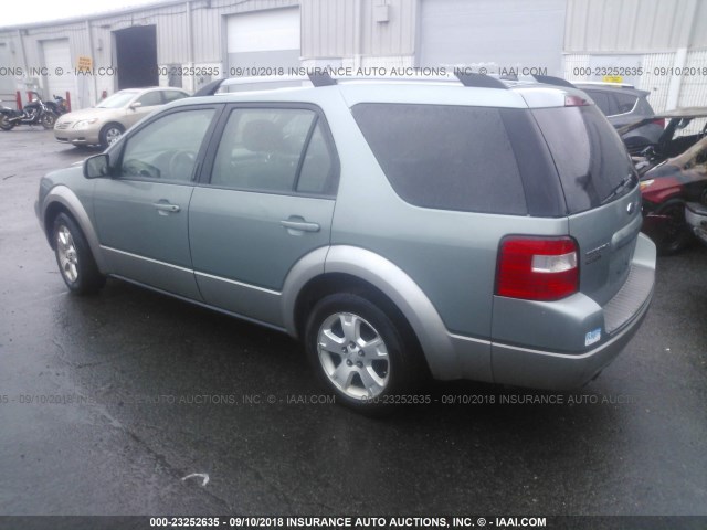 1FMZK02107GA13903 - 2007 FORD FREESTYLE SEL GREEN photo 3