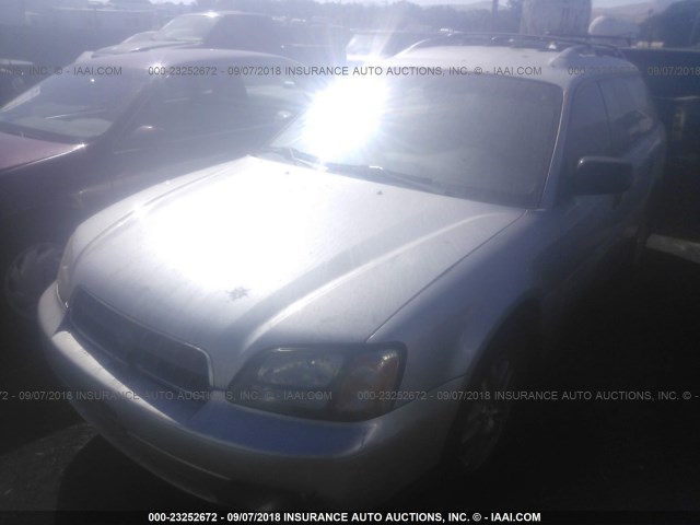 4S3BH675947621708 - 2004 SUBARU LEGACY OUTBACK AWP 银色 照片 2
