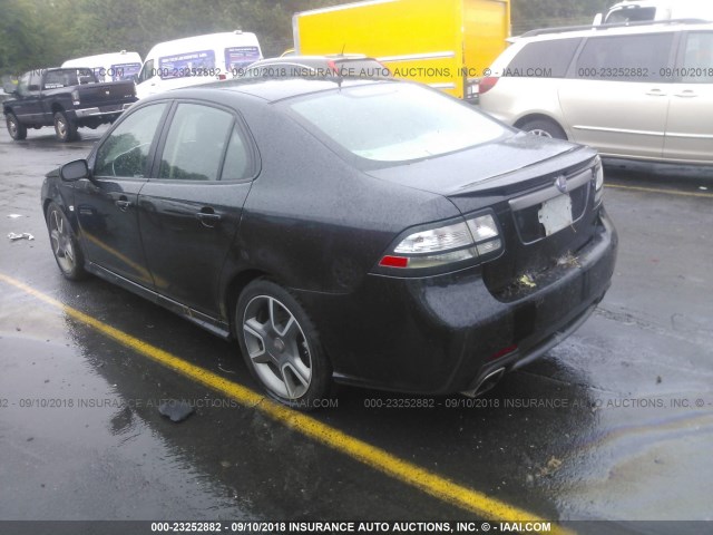 YS3FM47R281138843 - 2008 SAAB 9-3 TURBOX BLACK photo 3