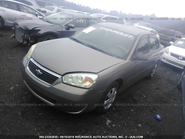 1G1ZS58F67F194766 - 2007 CHEVROLET MALIBU LS 棕色 照片 2