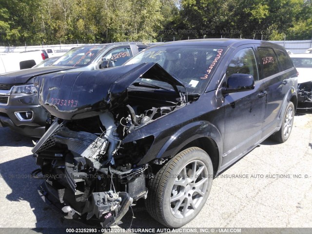 3C4PDDEG5FT688864 - 2015 DODGE JOURNEY R/T BLACK photo 2