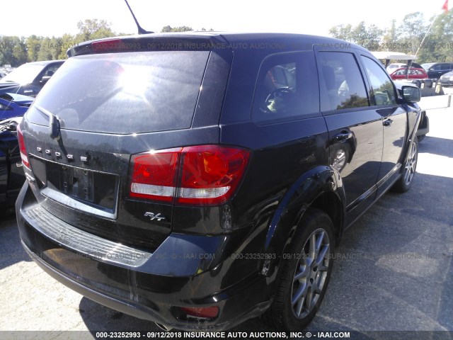 3C4PDDEG5FT688864 - 2015 DODGE JOURNEY R/T BLACK photo 4