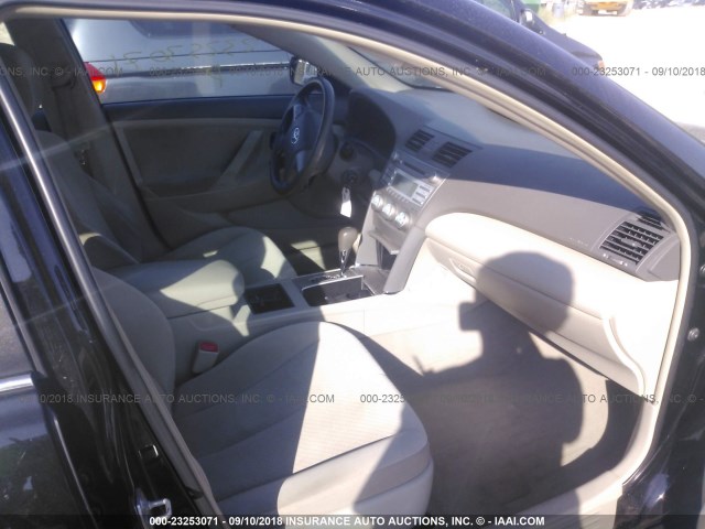 4T1BE46K47U708244 - 2007 TOYOTA CAMRY NEW GENERAT CE/LE/XLE/SE BLACK photo 5