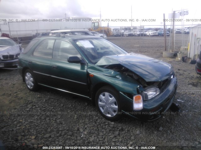 JF1GF4356YH800235 - 2000 SUBARU IMPREZA L GREEN photo 1