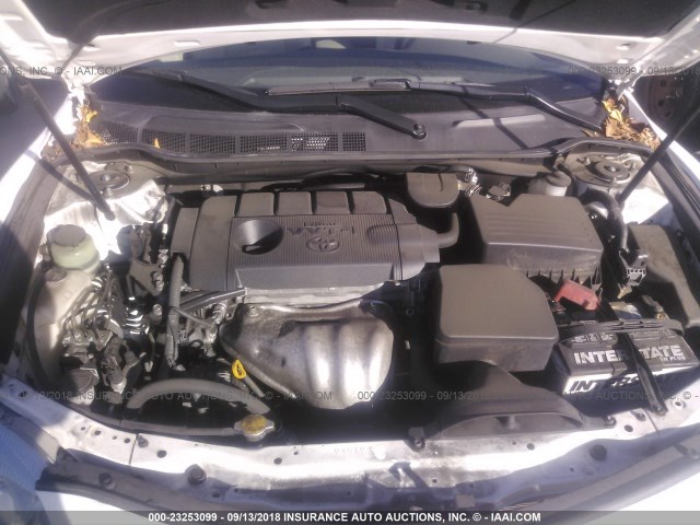 4T1BF3EK2AU567593 - 2010 TOYOTA CAMRY SE/LE/XLE 白色 照片 10