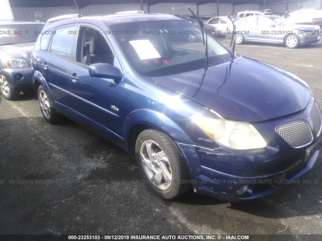 5Y2SL63865Z403939 - 2005 PONTIAC VIBE BLUE photo 6