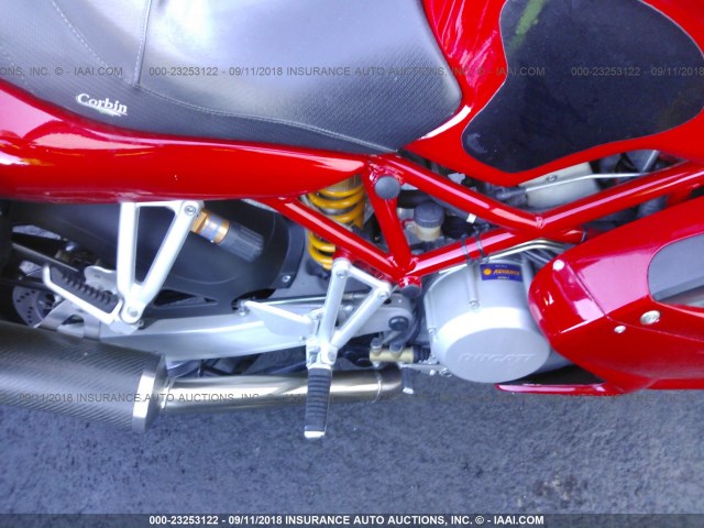 ZDM1TBBSX6B005228 - 2006 DUCATI ST3 RED photo 8