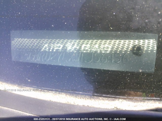 5LMRU27LXWLJ56456 - 1998 LINCOLN NAVIGATOR შავი ფოტო 9