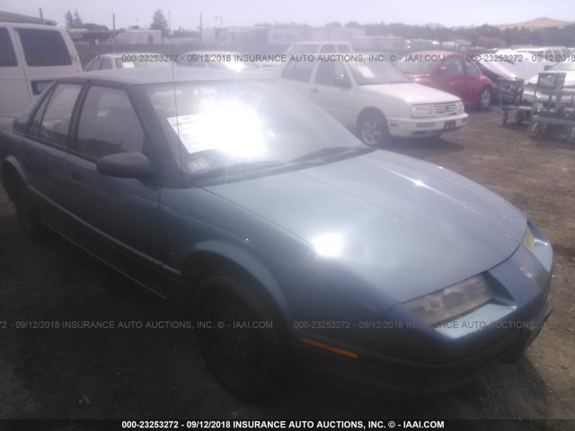 1G8ZF5594PZ299146 - 1993 SATURN SL BLUE photo 1