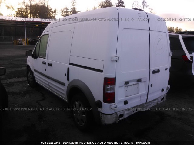 NM0LS7AN9BT059959 - 2011 FORD TRANSIT CONNECT XL WHITE photo 3