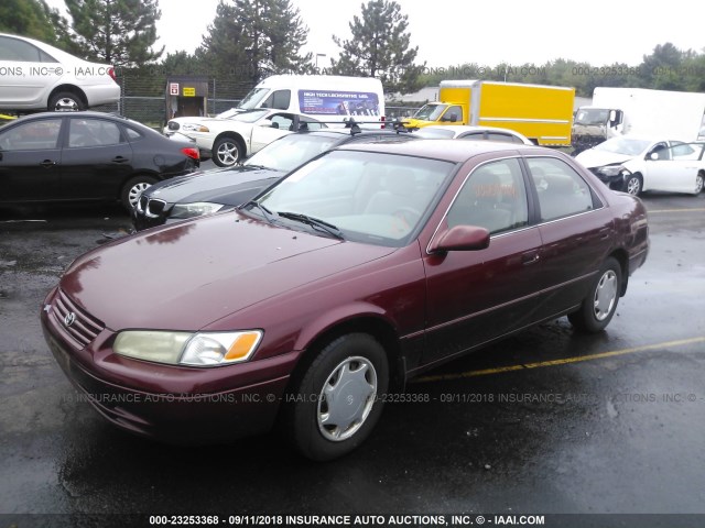 4T1BG22K5XU482431 - 1999 TOYOTA CAMRY CE/LE/XLE 勃艮第红 照片 2
