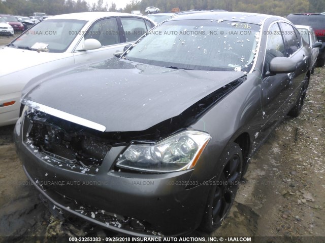 JNKAY01F96M251356 - 2006 INFINITI M35 SPORT Champagne photo 2