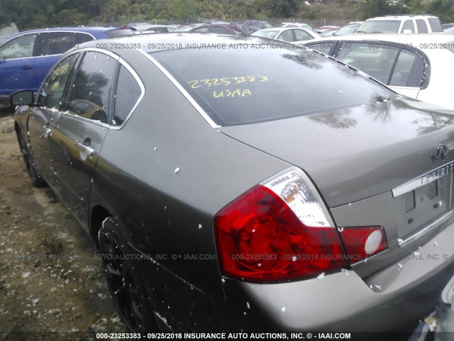 JNKAY01F96M251356 - 2006 INFINITI M35 SPORT Champagne photo 3