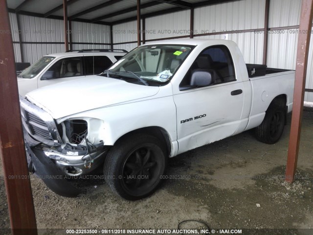 1D7HA16K26J178497 - 2006 DODGE RAM 1500 ST WHITE photo 2