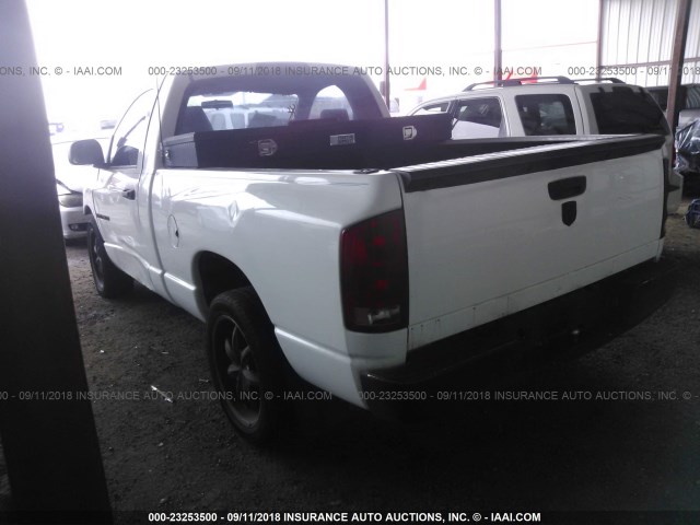 1D7HA16K26J178497 - 2006 DODGE RAM 1500 ST WHITE photo 3