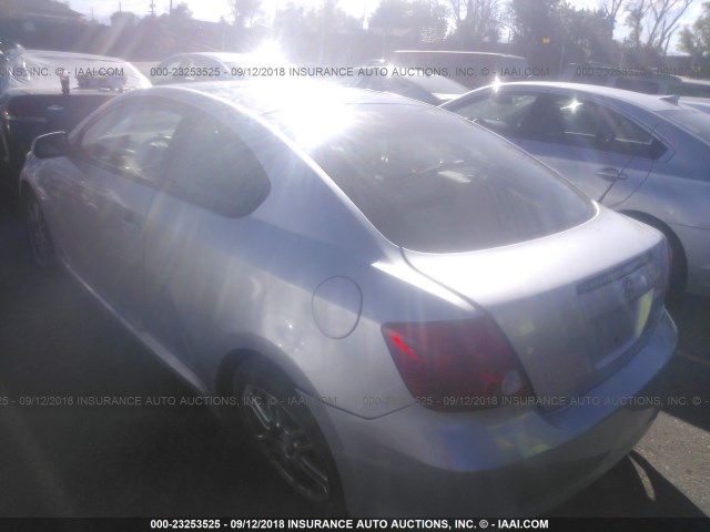 JTKDE177170159155 - 2007 TOYOTA SCION TC 银色 照片 3