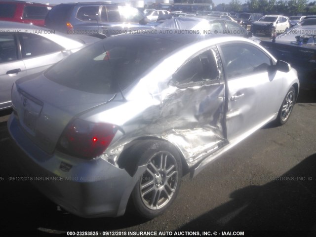 JTKDE177170159155 - 2007 TOYOTA SCION TC 银色 照片 4