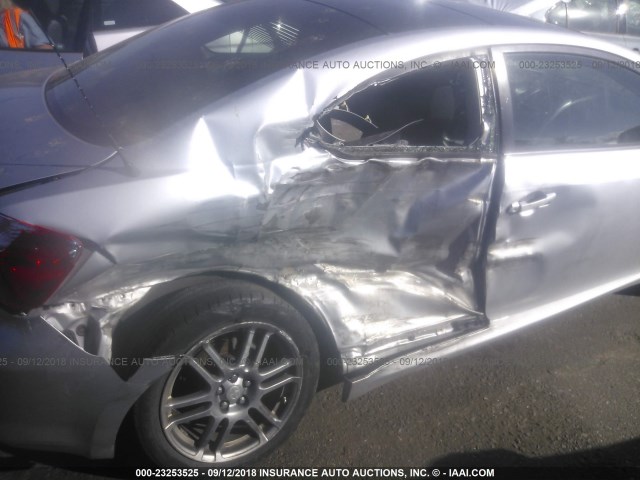 JTKDE177170159155 - 2007 TOYOTA SCION TC 银色 照片 6