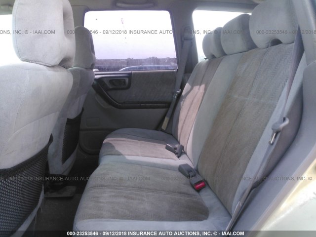 JF1SF65571H732911 - 2001 SUBARU FORESTER S GOLD photo 8