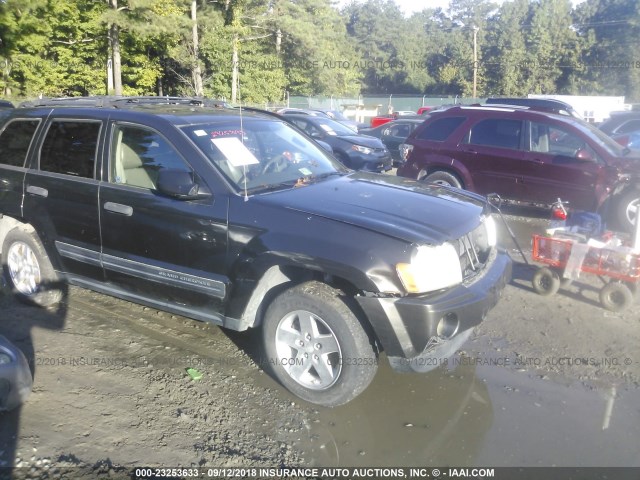 1J8GS48K45C554470 - 2005 JEEP GRAND CHEROKEE LAREDO/COLUMBIA/FREEDOM 灰色 照片 1