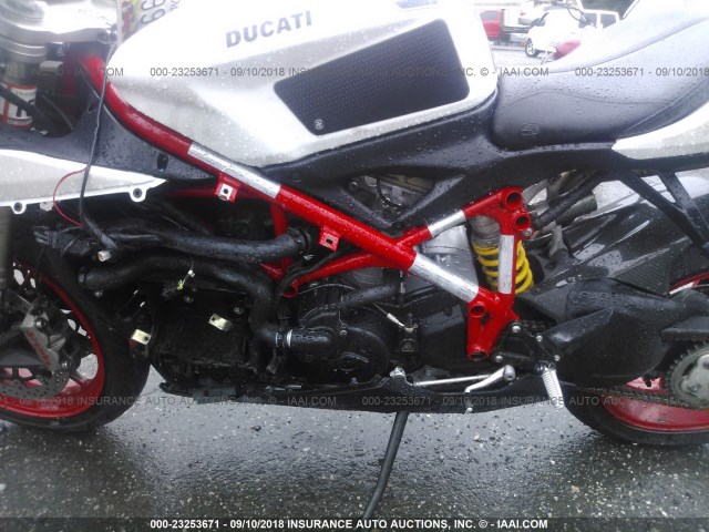 ZDM1XBMV5CB021280 - 2012 DUCATI SUPERBIKE 848/848 EVO CORSE SE WHITE photo 9