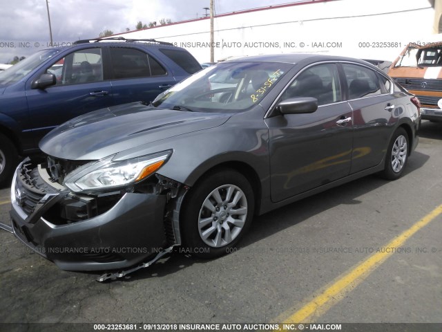 1N4AL3AP2GN356011 - 2016 NISSAN ALTIMA 2.5/S/SV/SL/SR GRAY photo 2