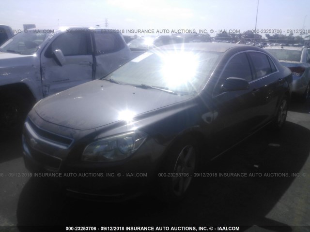 1G1ZC5E13BF184565 - 2011 CHEVROLET MALIBU 1LT ნაცრისფერი ფოტო 2