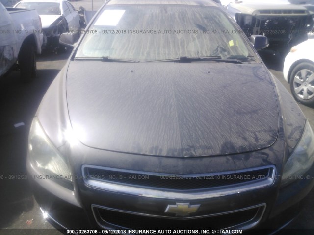 1G1ZC5E13BF184565 - 2011 CHEVROLET MALIBU 1LT ნაცრისფერი ფოტო 6