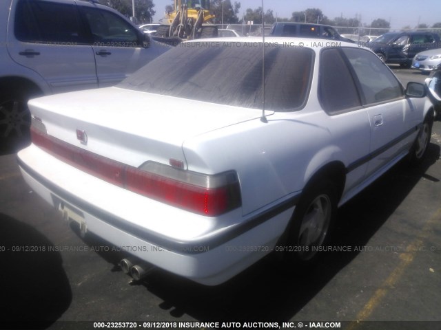 JHMBA423XMC026256 - 1991 HONDA PRELUDE SI WHITE photo 4