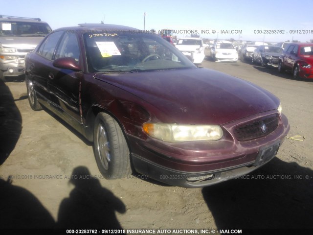 2G4WF551511106713 - 2001 BUICK REGAL GS BURGUNDY photo 1