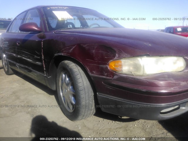2G4WF551511106713 - 2001 BUICK REGAL GS BURGUNDY photo 6