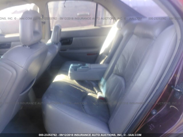 2G4WF551511106713 - 2001 BUICK REGAL GS BURGUNDY photo 8