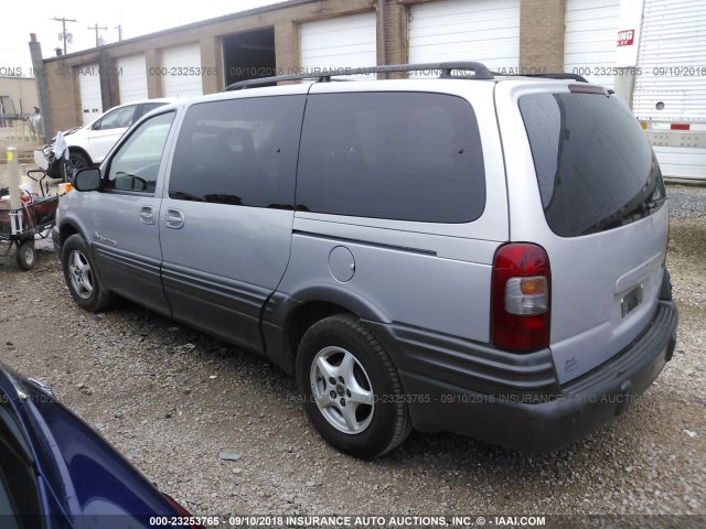 1GMDX13E41D194421 - 2001 PONTIAC MONTANA LUXURY GRAY photo 3