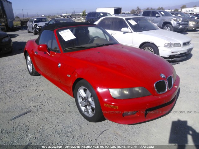 4USCH9344YLF87951 - 2000 BMW Z3 2.3 RED photo 1