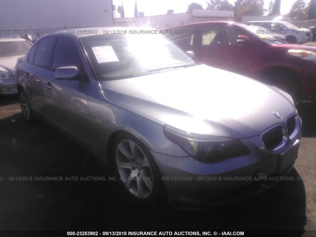 WBANB33585CN66693 - 2005 BMW 545 I GRAY photo 1