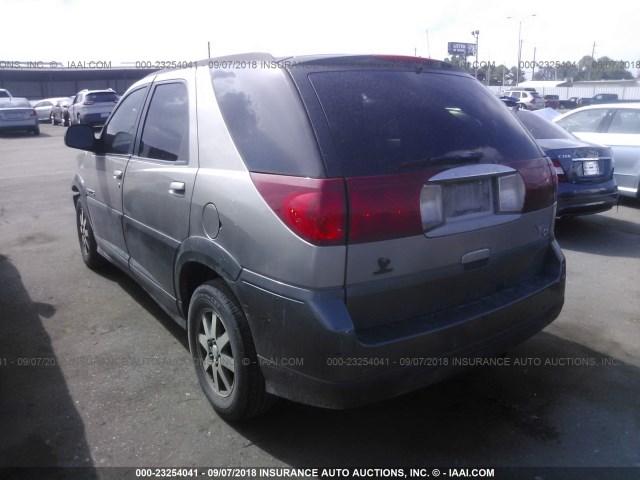 3G5DA03E92S503678 - 2002 BUICK RENDEZVOUS CX GRAY photo 3