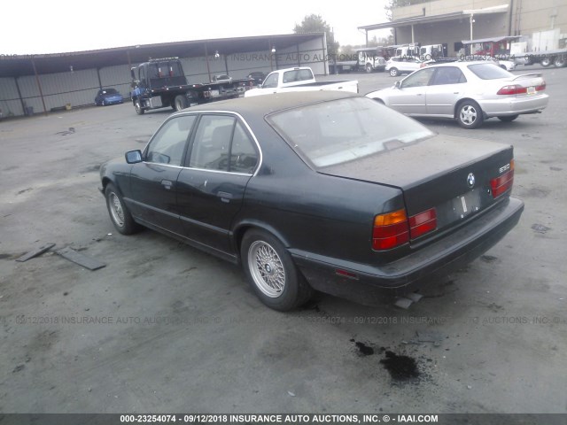WBAHE2315RGE86104 - 1994 BMW 530 I AUTOMATIC GREEN photo 3