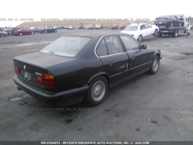 WBAHE2315RGE86104 - 1994 BMW 530 I AUTOMATIC GREEN photo 4