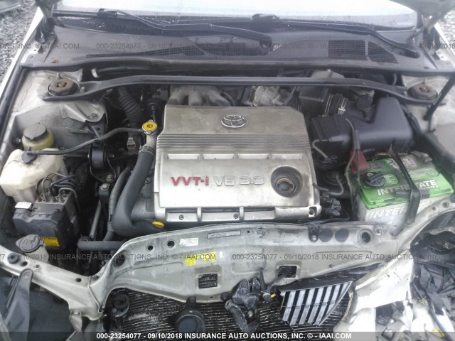 4T1CA30P84U010696 - 2004 TOYOTA CAMRY SOLARA SE/SLE Gümüş foto 10