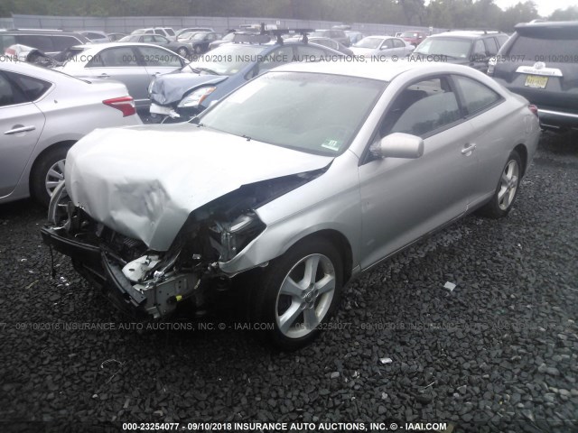 4T1CA30P84U010696 - 2004 TOYOTA CAMRY SOLARA SE/SLE Gümüş foto 2