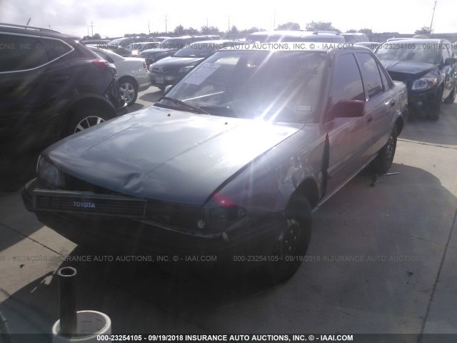 JT2AE92E9J3137658 - 1988 TOYOTA COROLLA DLX GRAY photo 2