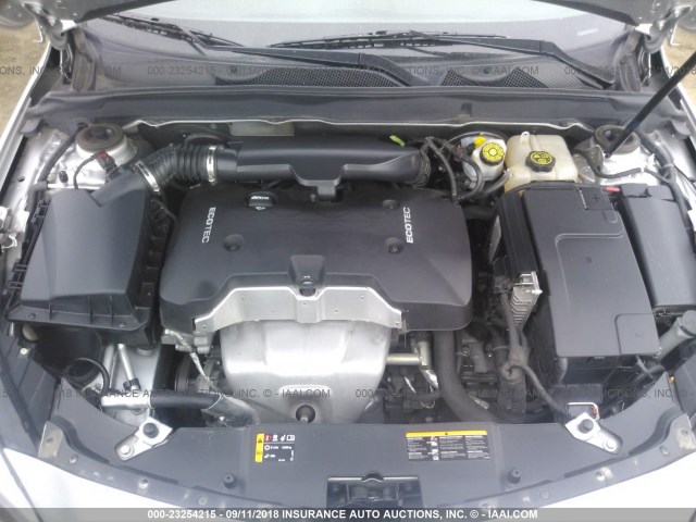 1G11H5SL5EF261767 - 2014 CHEVROLET MALIBU LTZ 银色 照片 10