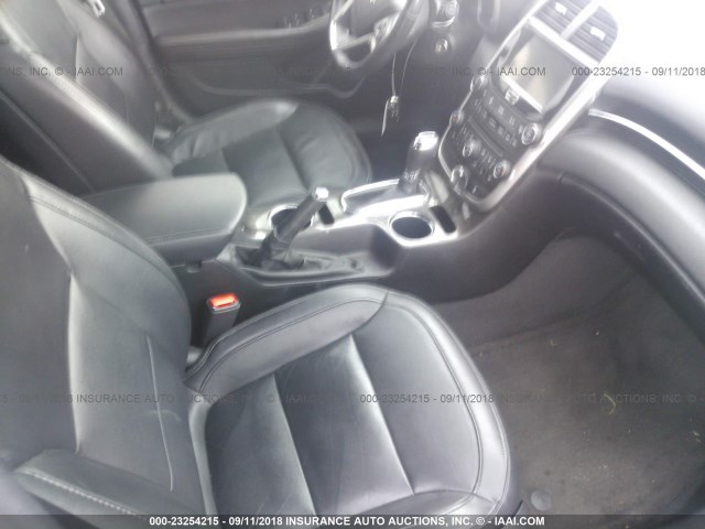 1G11H5SL5EF261767 - 2014 CHEVROLET MALIBU LTZ 银色 照片 5