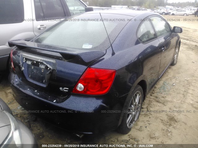 JTKDE177870182044 - 2007 TOYOTA SCION TC 蓝色 照片 4