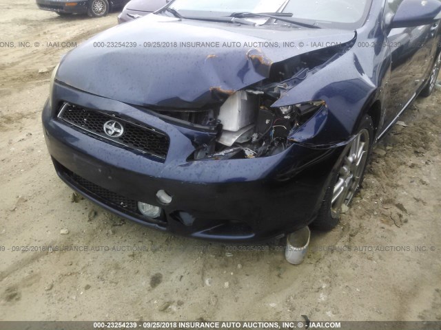 JTKDE177870182044 - 2007 TOYOTA SCION TC 蓝色 照片 6