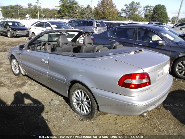 YV1NC56D9XJ001263 - 1999 VOLVO C70 TURBO SILVER photo 3