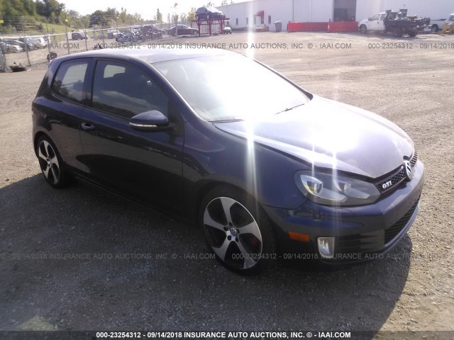 WVWED7AJ9AW248563 - 2010 VOLKSWAGEN GTI BLUE photo 1