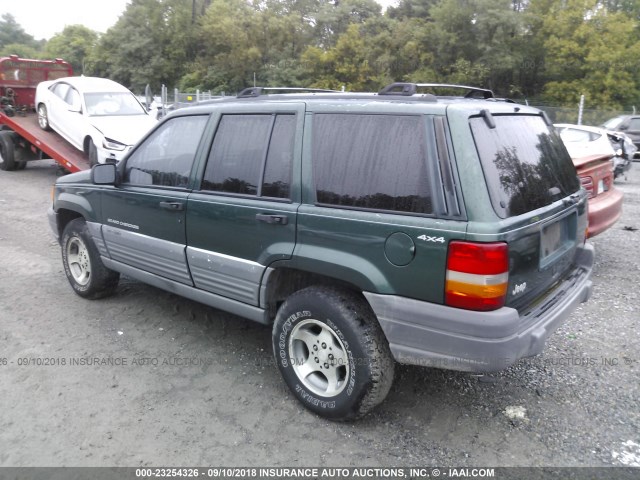 1J4GZ58S3VC705513 - 1997 JEEP GRAND CHEROKEE LAREDO/TSI GREEN photo 3